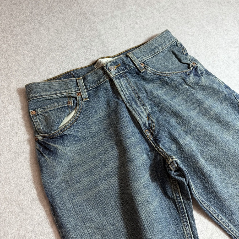 Levis 559 Relaxed Straight Jeans Mens 32x30 Blue Denim Medium Wash 00559-0202